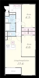 Theios son(テイオス サン)【2階】の間取り