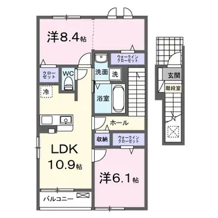 ローラン コート【2階】の間取り