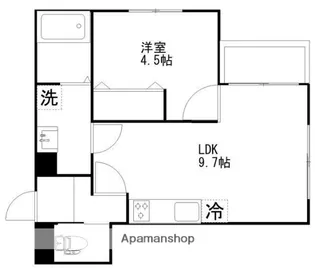 MERCURY船橋【2階】の間取り