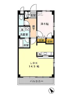 アーバンライフ【2階】の間取り