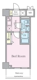 S−RESIDENCE妙典BROAD【212号室】の間取り