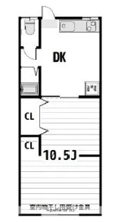 コーポミヤシタ【2階】の間取り