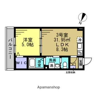 AJ南行徳NORTH【1階】の間取り