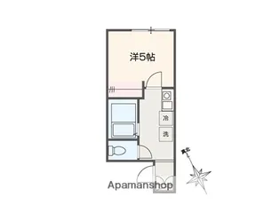 MELLAS市川【1階】の間取り