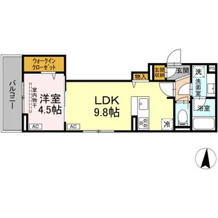 DーKOWARI【2階】の間取り