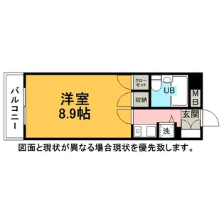 ダイニチ館F12【3階】の間取り