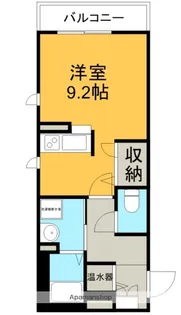 シャンテボナール【205号室】の間取り