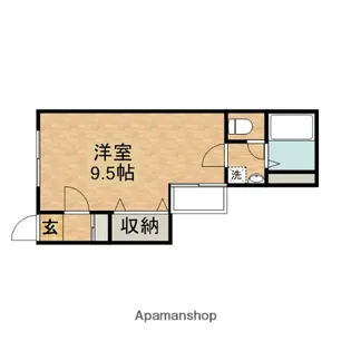 シモンズⅡ【1階】の間取り