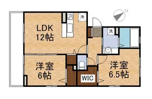 カーサ リュミエール【3階】の間取り