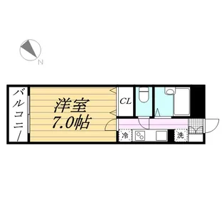 ザ・レジデンス行徳Ⅲ【3階】の間取り