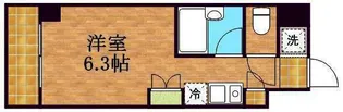 カスタリア西船橋【3階】の間取り