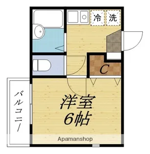 メゾンA【1階】の間取り