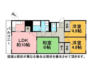サンシティ南行徳Ⅲ【2階】の間取り