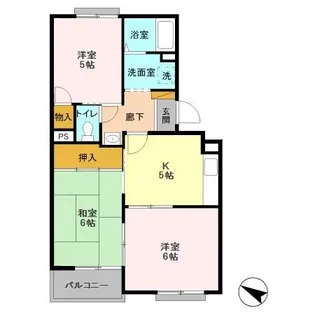 メゾン・ロッシュ【3階】の間取り