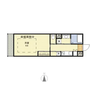 リブリ・船橋法典【3階】の間取り