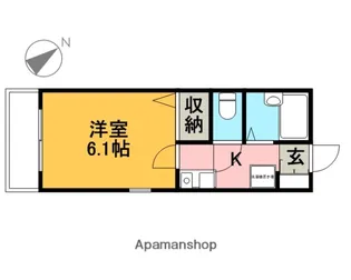 ジョイクレア【2階】の間取り