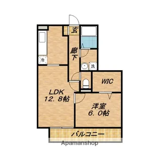 パークサイド 西船B棟【3階】の間取り