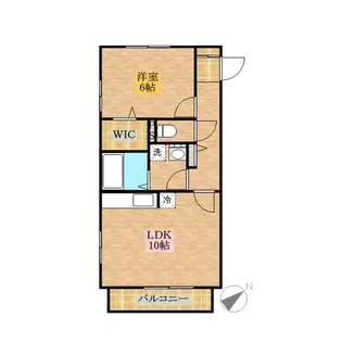 トレジャー【1階】の間取り