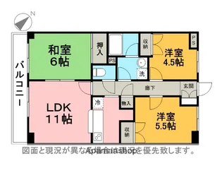グレースヴィラ【2階】の間取り