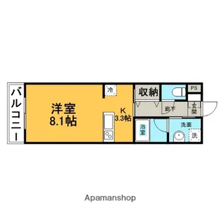 グラン・ドルチェ6【3階】の間取り