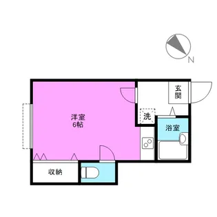 イーストワン【2階】の間取り