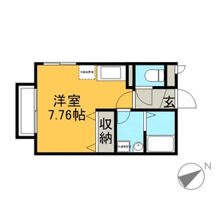 ドルチェ A・B【1階】の間取り