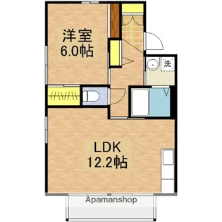 セフィラ船橋【103号室】の間取り