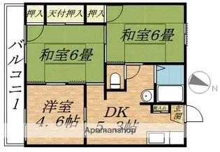 ドルフ石井A【1階】の間取り