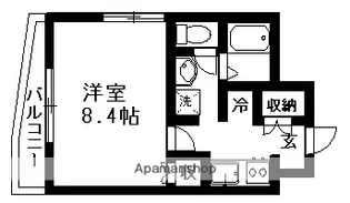 SECURITY MANSION 0611【2階】の間取り