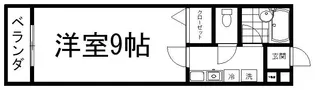 南八幡ハイツ【2階】の間取り