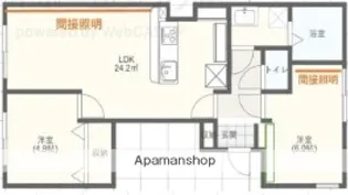シティクレスト船橋【1階】の間取り