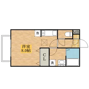 グランドソレーユ【2階】の間取り