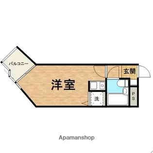 シティプラザ船橋【1階】の間取り