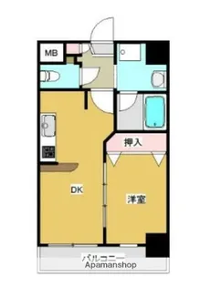プレジール船橋本町【6階】の間取り