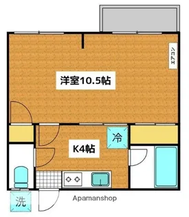 サンコーポ【102号室】の間取り