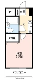 リエス西船橋【4階】の間取り