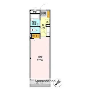 ハイドランジェ【2階】の間取り