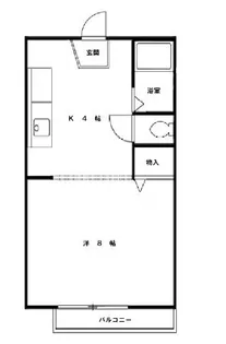 サニーヒルズ【2階】の間取り