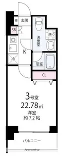 エレンシアK【10階】の間取り