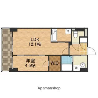 プレアデス津田沼【205号室】の間取り