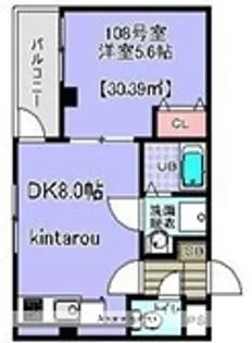 エクセレントコート津田沼【1階】の間取り