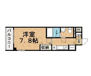 SーFORT船橋本町【5階】の間取り