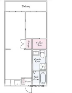 FELIA西習志野【4階】の間取り