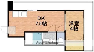 JOY【503号室】の間取り