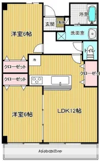 イーストピア【2階】の間取り