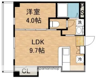 ソレイユ中島【302号室】の間取り