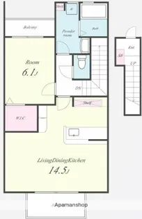 サンストリーム【2階】の間取り