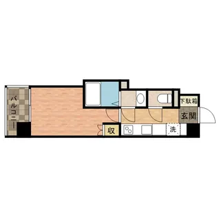 CASA AL MARE【6階】の間取り