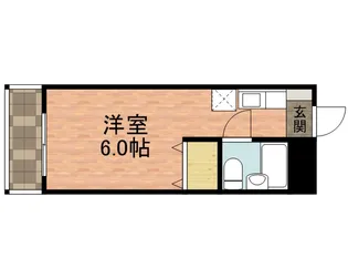 アイエムハイツ鬼高【303号室】の間取り