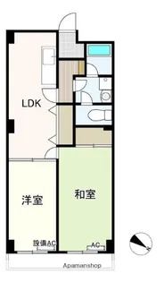 エスポアール船橋【7階】の間取り